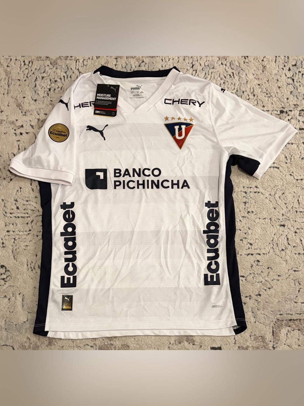 Puma Authentic Ecuador LDU Liga de Quito 2024 Soccer 705370-01 Jersey Men’s Sz M - Picture 1 of 8